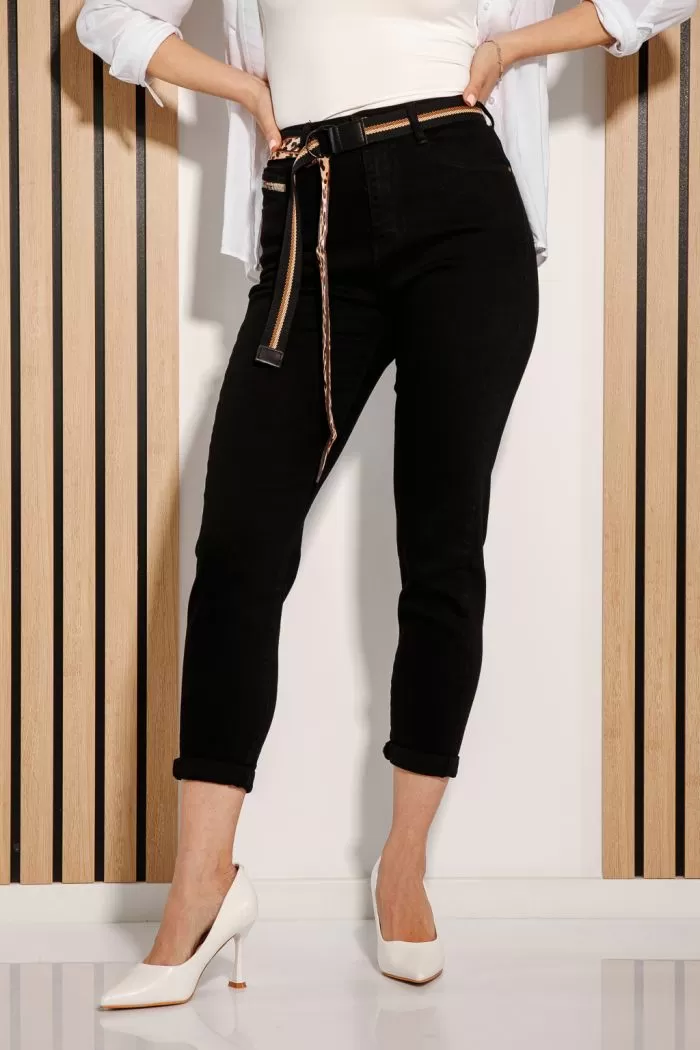 Női Baggy Fit farmer Rosa fekete #A1000