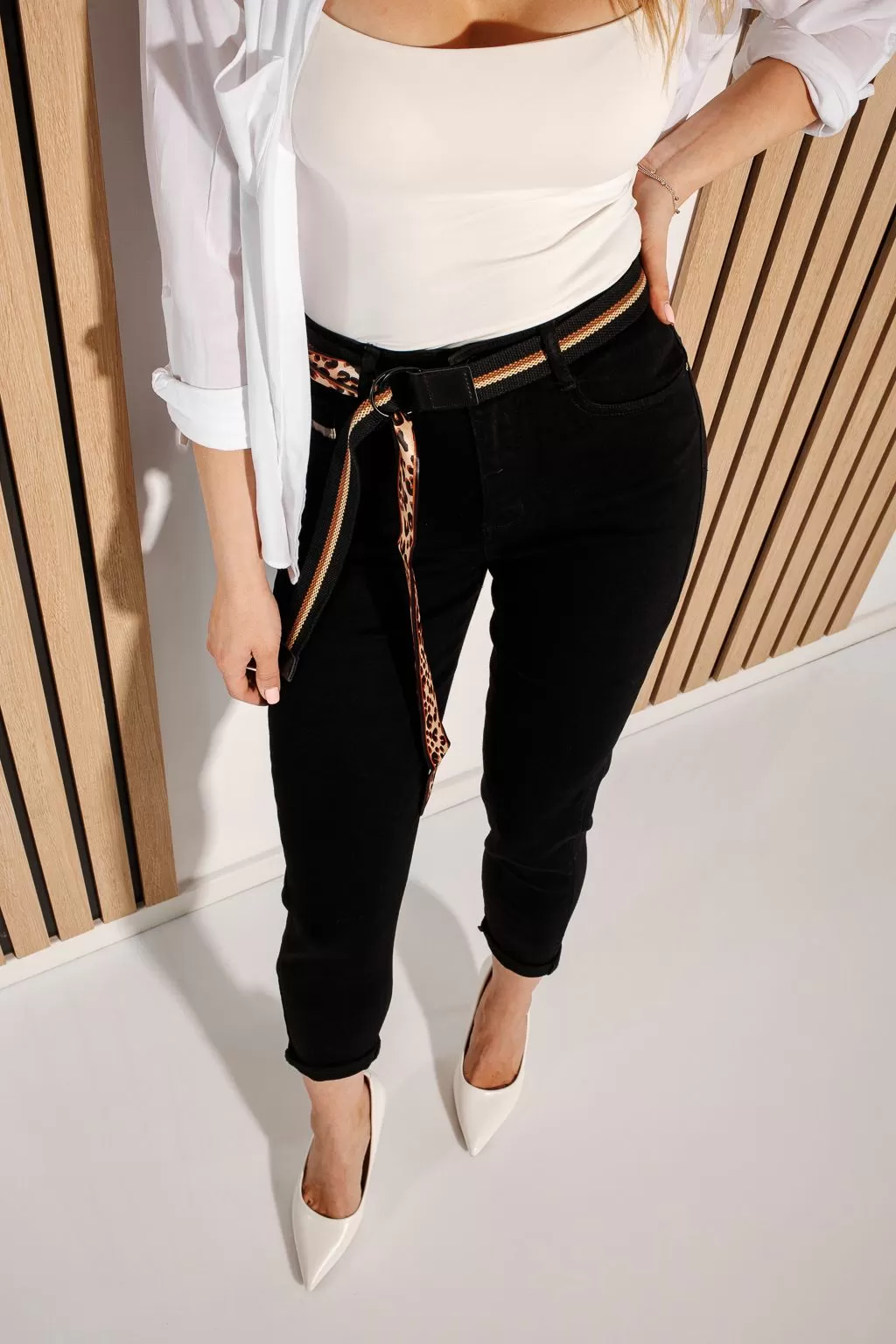 Női Baggy Fit farmer Rosa fekete #A1000