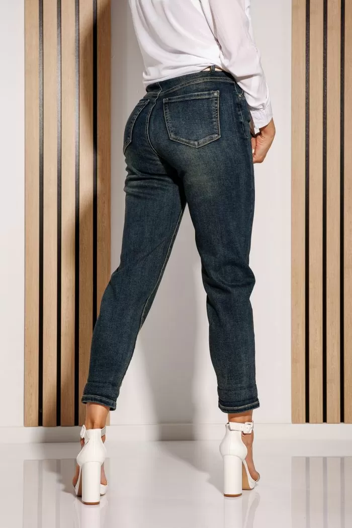 Női kék baggy fit farmer Zina kék  #A1164