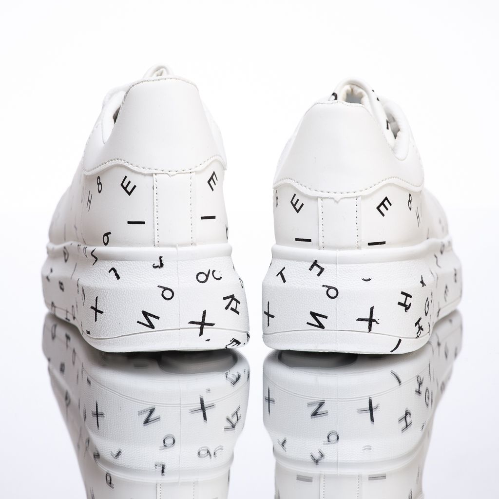 Дамски спортни обувки Karla Бяло #13421