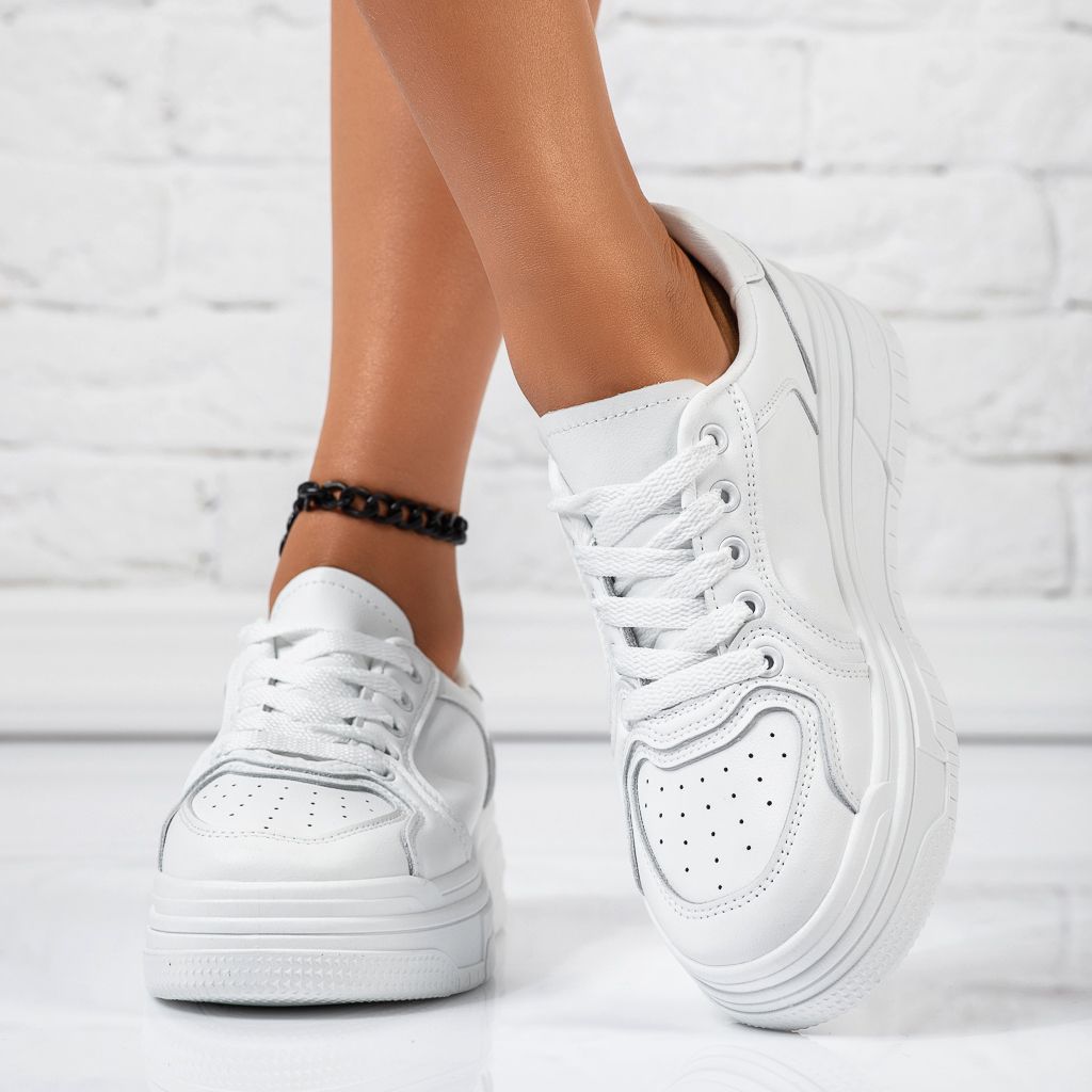 Дамски спортни обувки Nor Бяло #13763