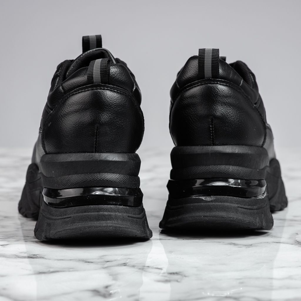 Дамски спортни обувки с платформа Maura2 черен #13777