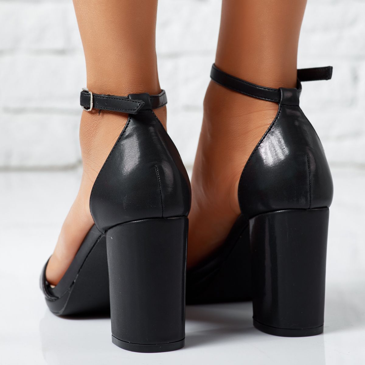 Дамски сандали на ток Sydney2 черен #14288