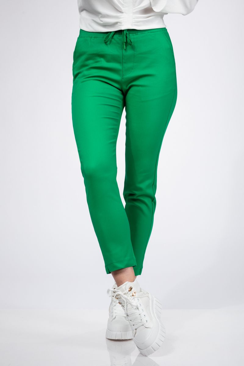 Всекидневен Дамски Панталон  Arleth Зелени #A423