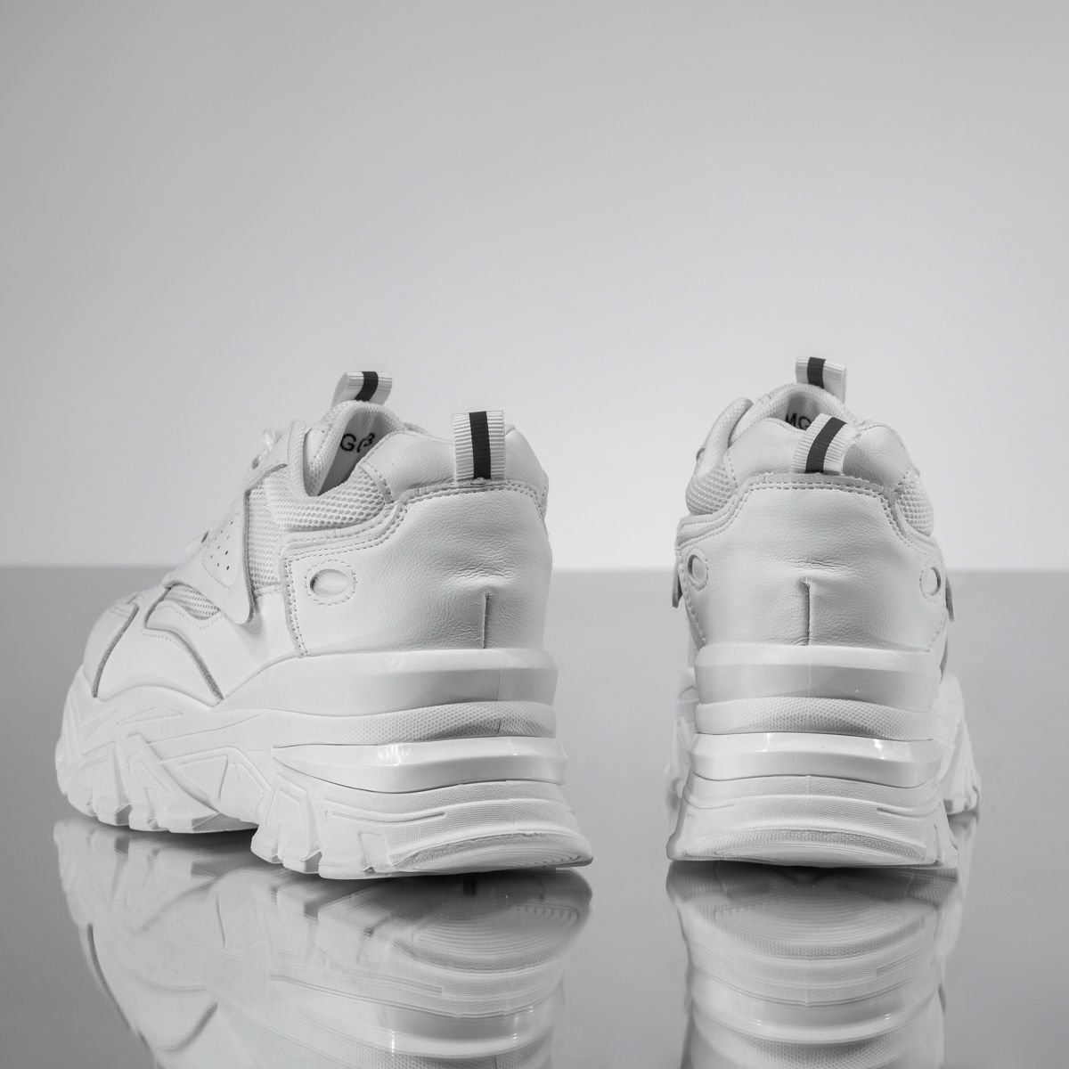 Дамски спортни обувки с платформа Maura2 Бели #15993