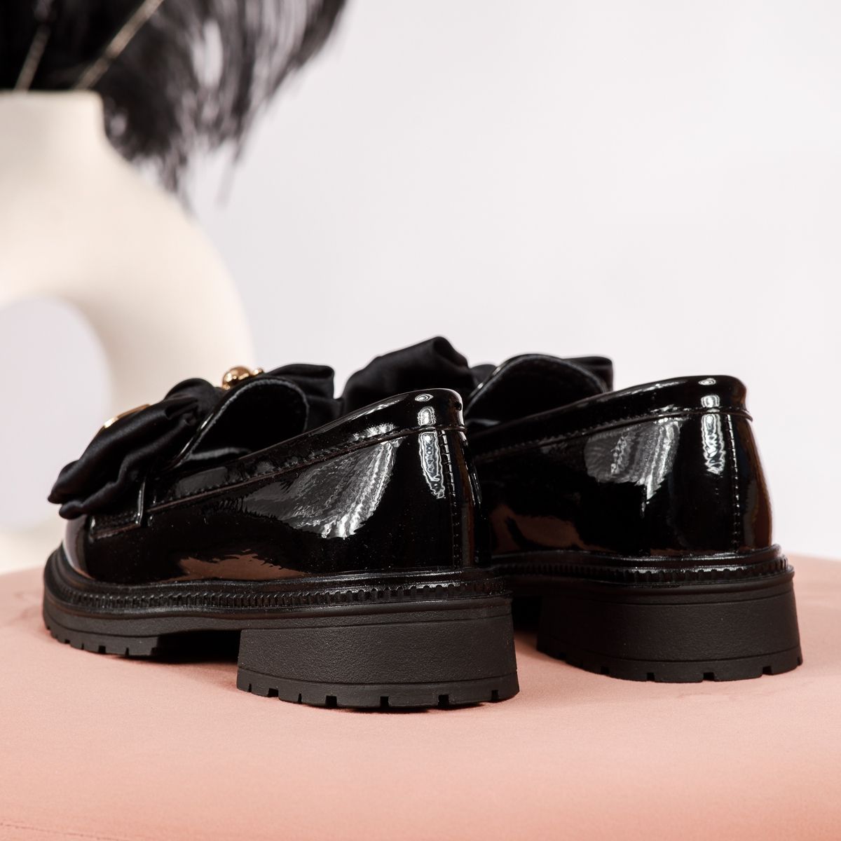 Всекидневни детски обувки черни от еко кожа Anna #19111