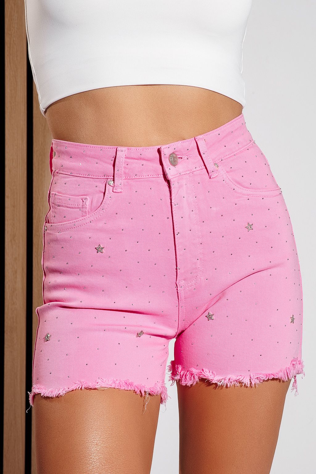 Női Hannah Pink Farmernadrág #A1041