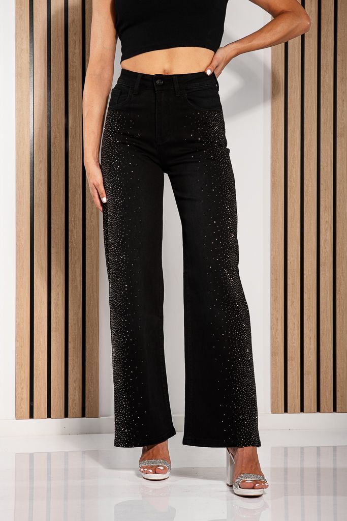 Farmer Wide Leg Fit női Giovana NeSzürke #A1209