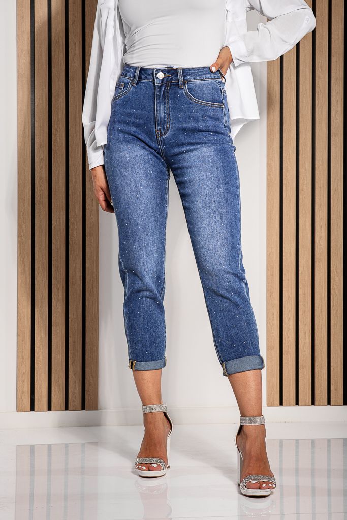 Farmer Baggy Fit női Glory Kék #A1227