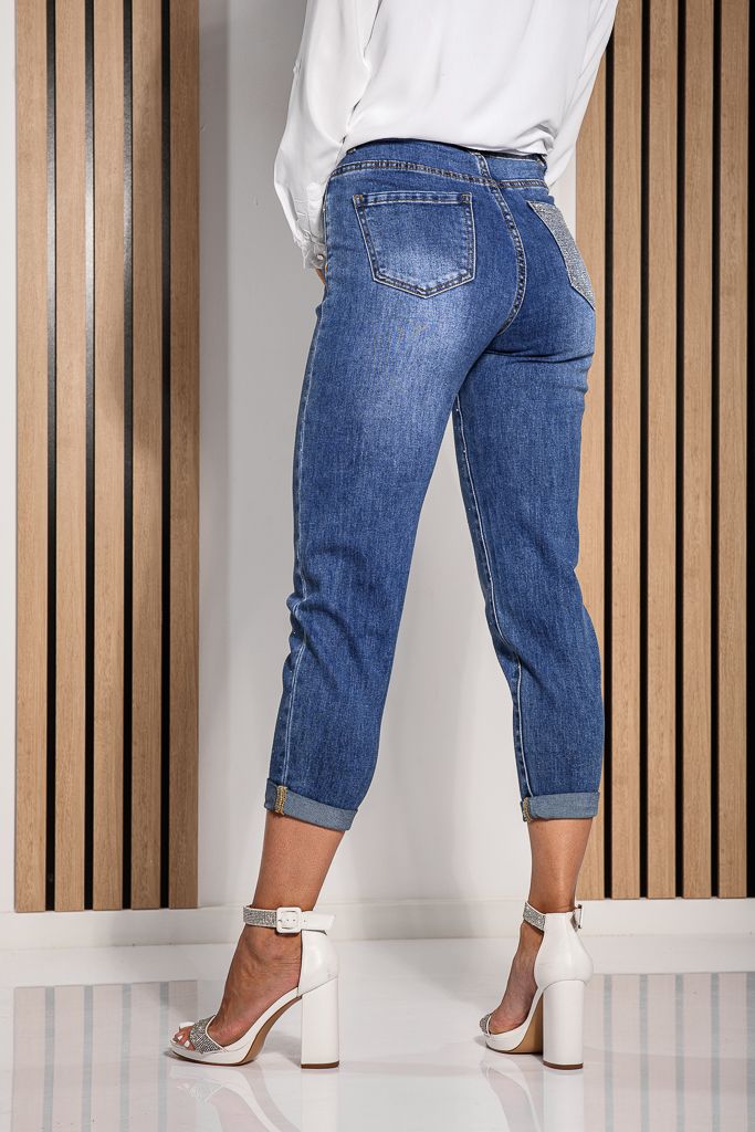 Farmer Baggy Fit női Glory Kék #A1227