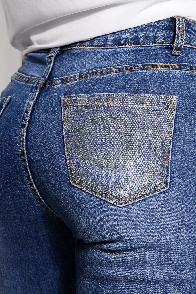 Farmer Baggy Fit női Glory Kék #A1227