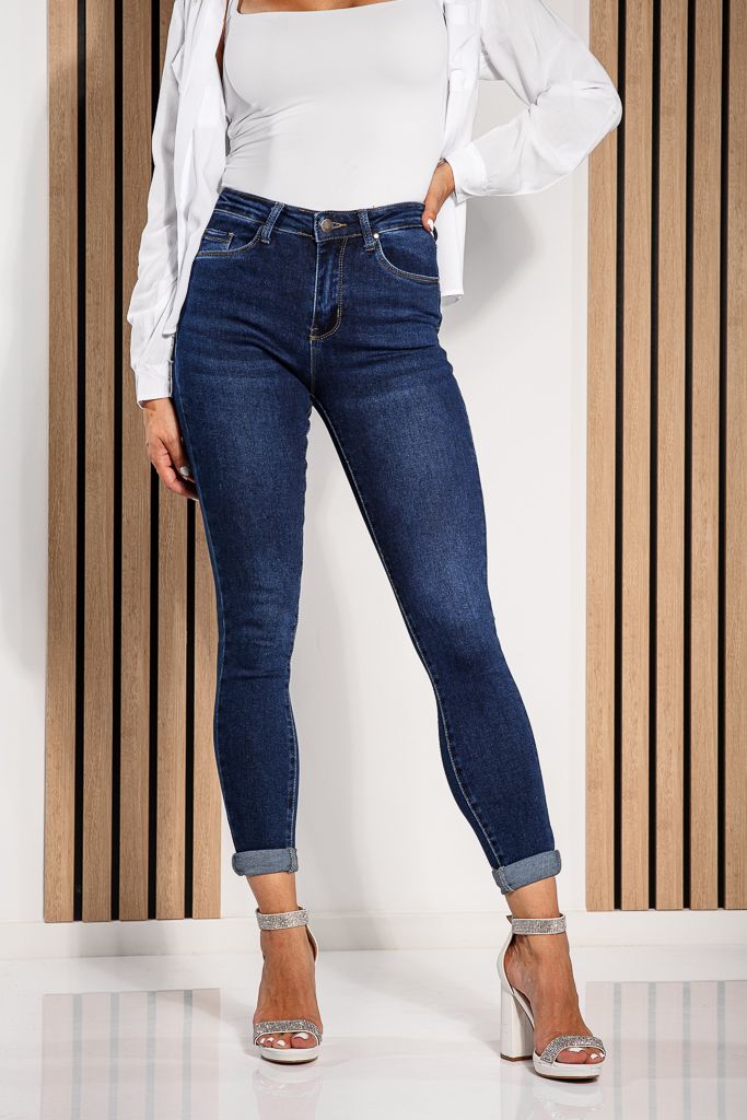 Farmer Skinny Push-up női Dalila Kék #A1217