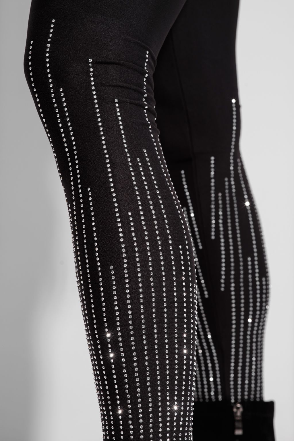 Női bélelt harisnyanadrág Sonia Fekete #A1322