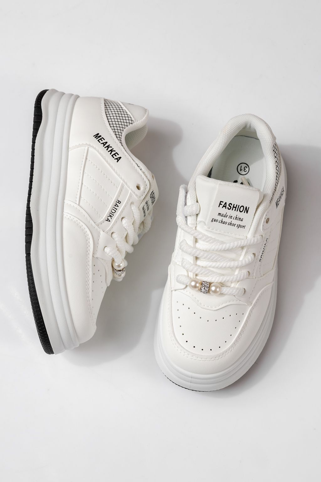 Gyerekcipők fekete öko bőrből készült Asena #24025