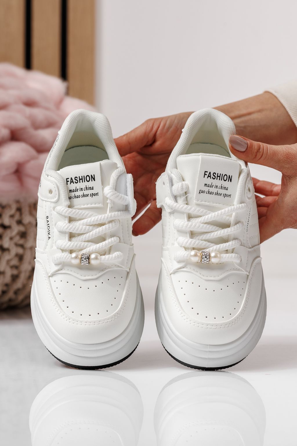 Gyerekcipők fekete öko bőrből készült Asena #24025