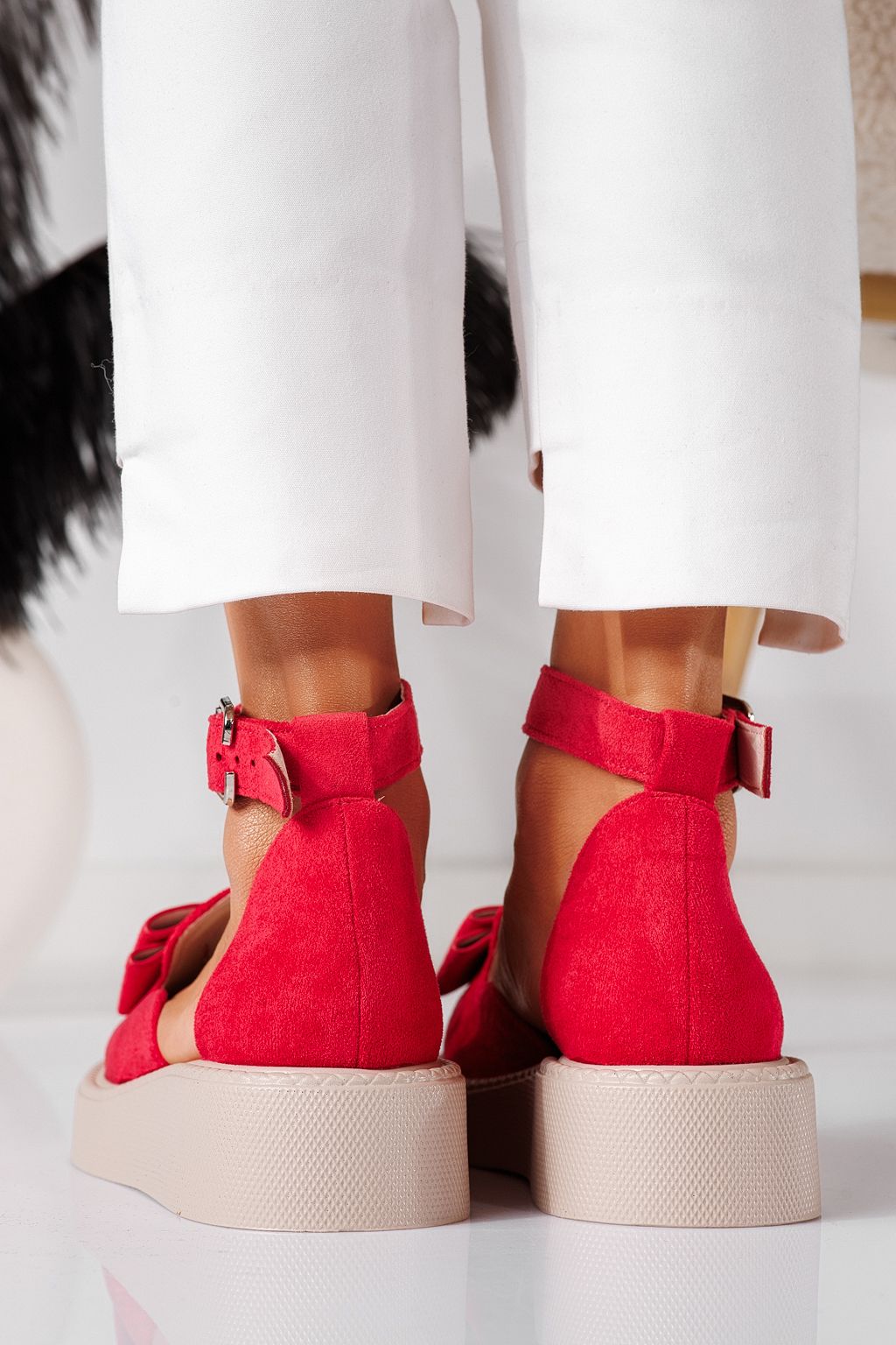 Willy Női Alkalmi Cipő Rózsaszín Velúr Ökológiai Bőrből #24220