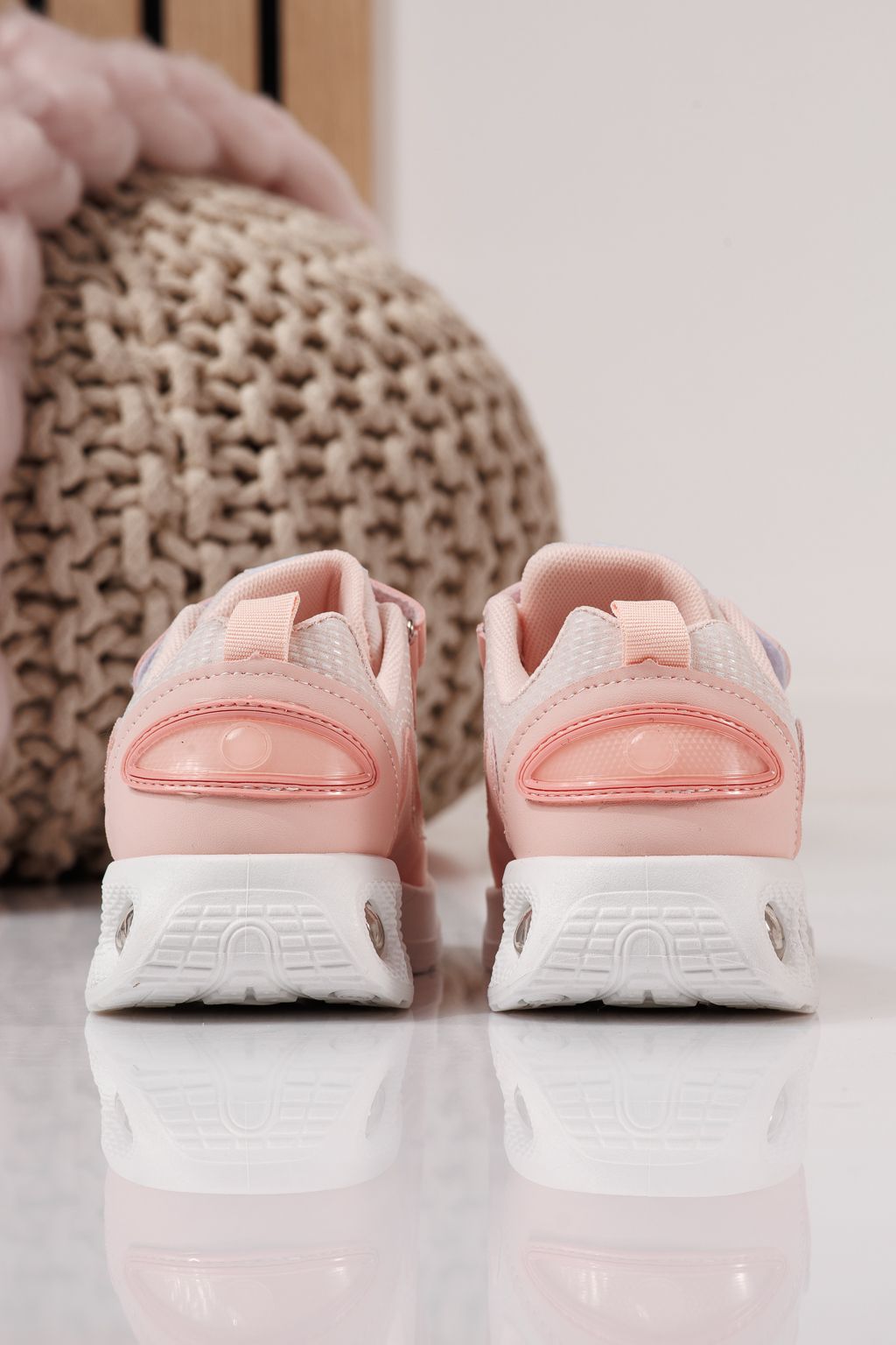 Gyerekcipők rózsaszín textil anyagból készült Freya #24352