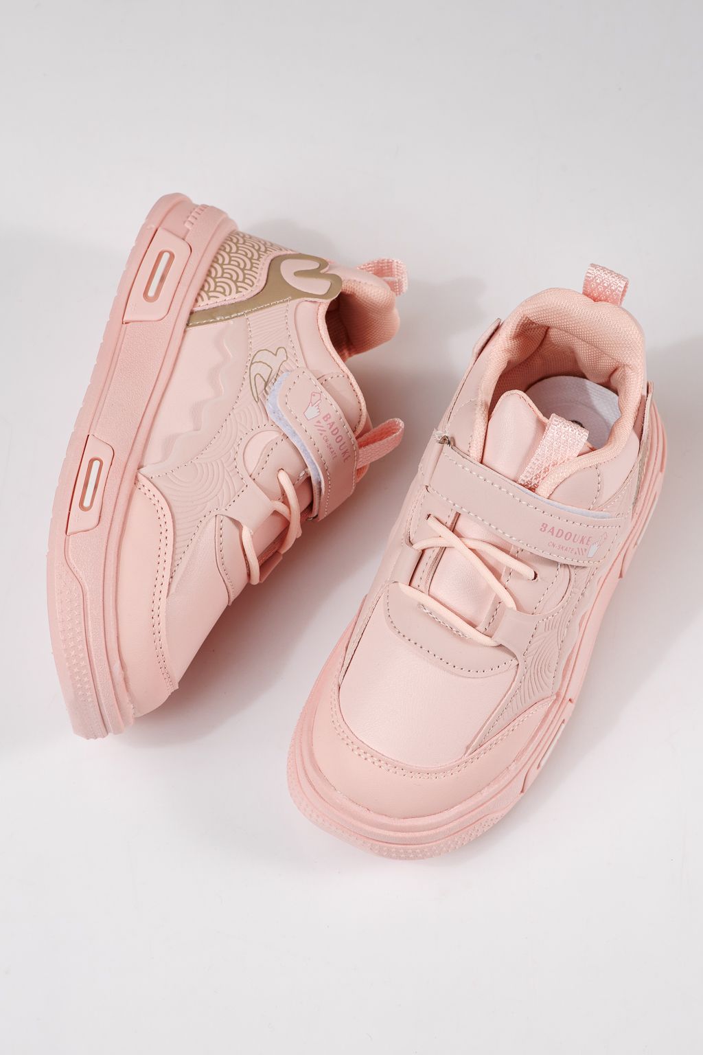 Gyerekcipők rózsaszín öko bőrből készült Iris #24342