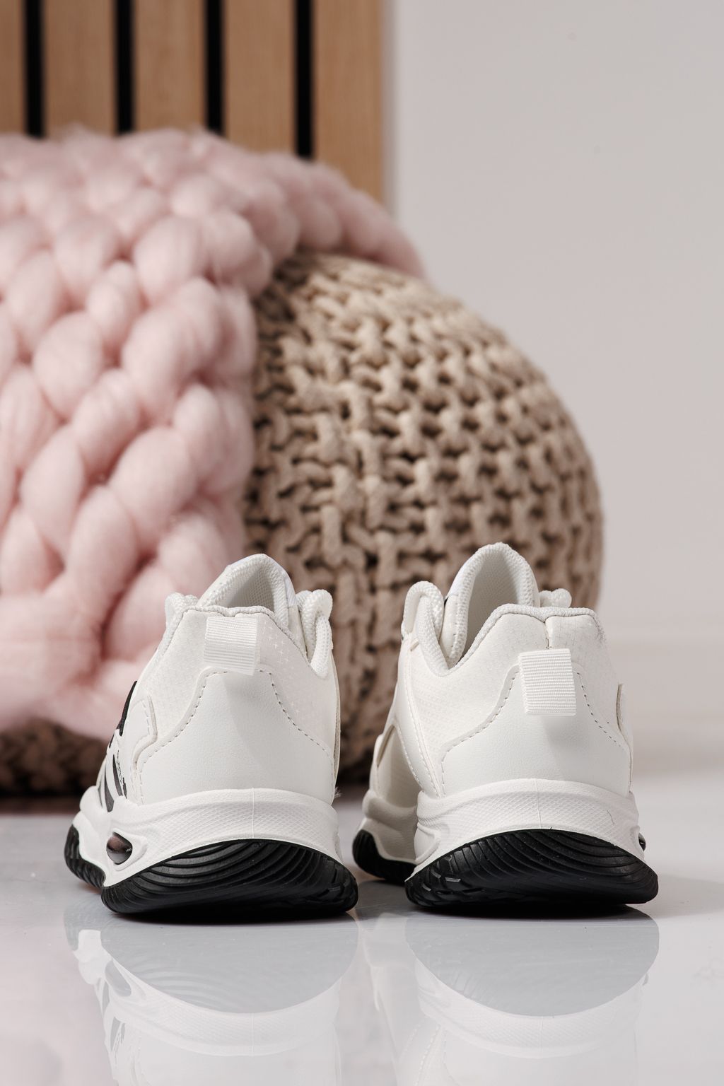 Gyerekcipők fehér öko bőrből készült Calista #24370