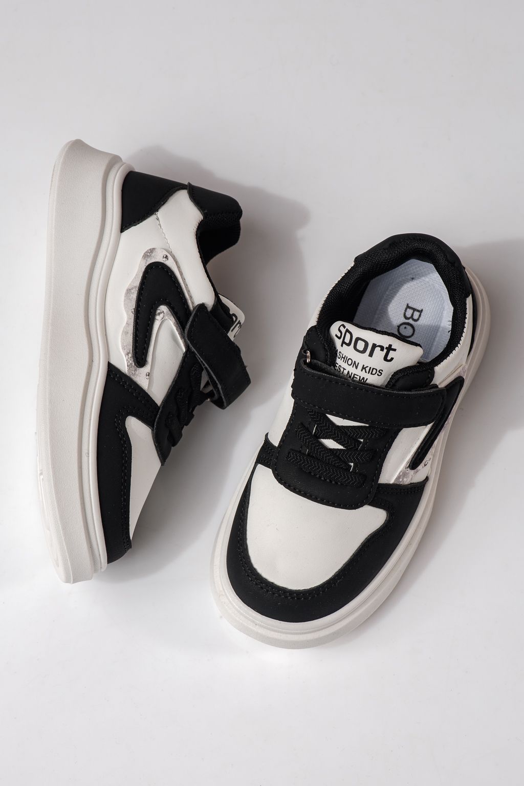 Gyerekcipők fehér öko bőrből készült Isabella #24362