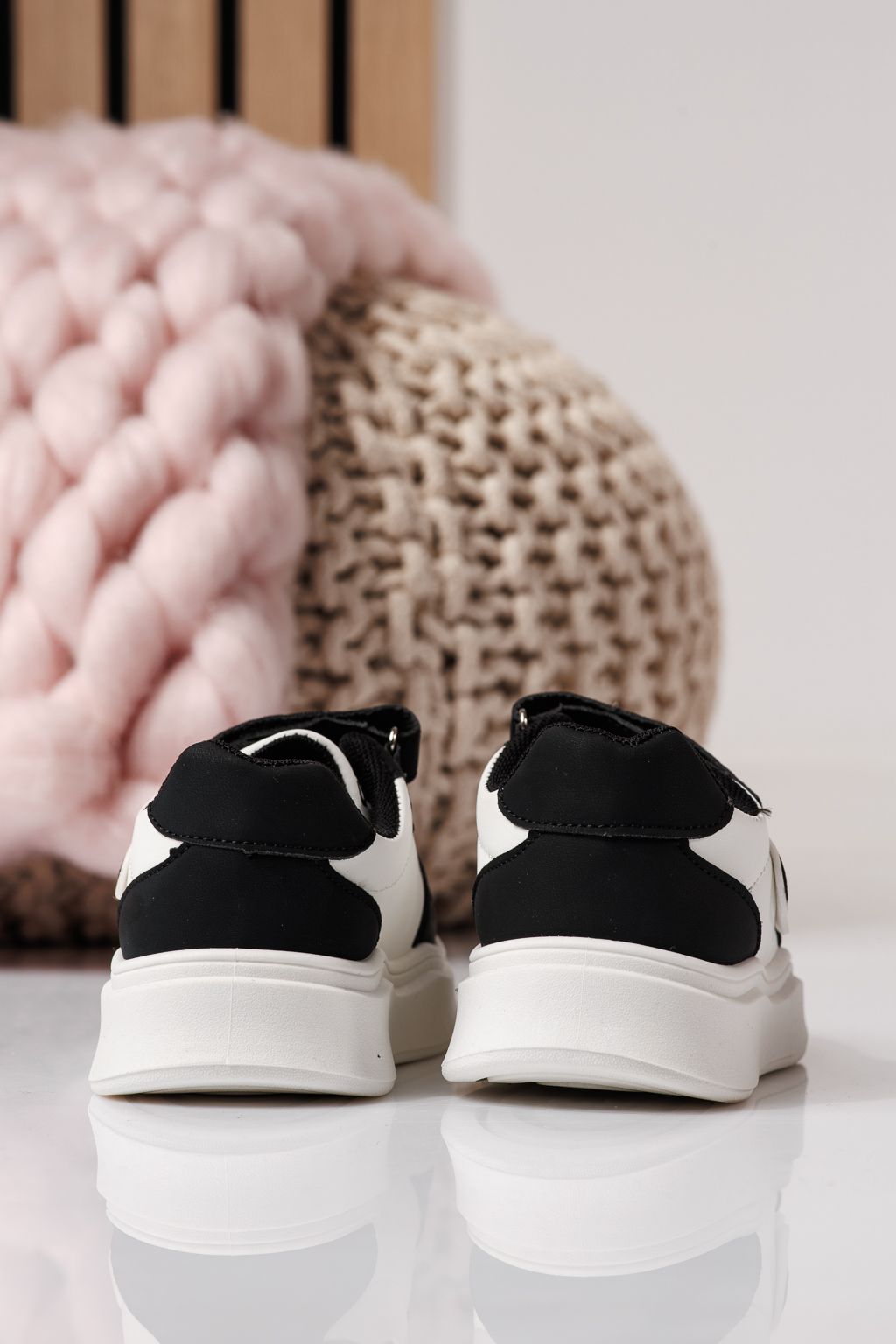 Gyerekcipők fehér öko bőrből készült Isabella #24362