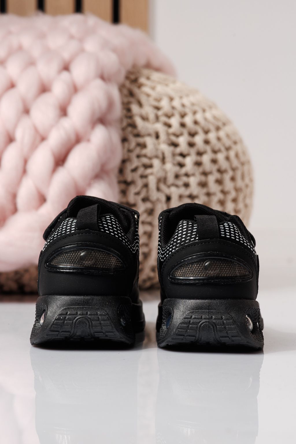 Gyerekcipők fekete textil anyagból készült Freya #24349