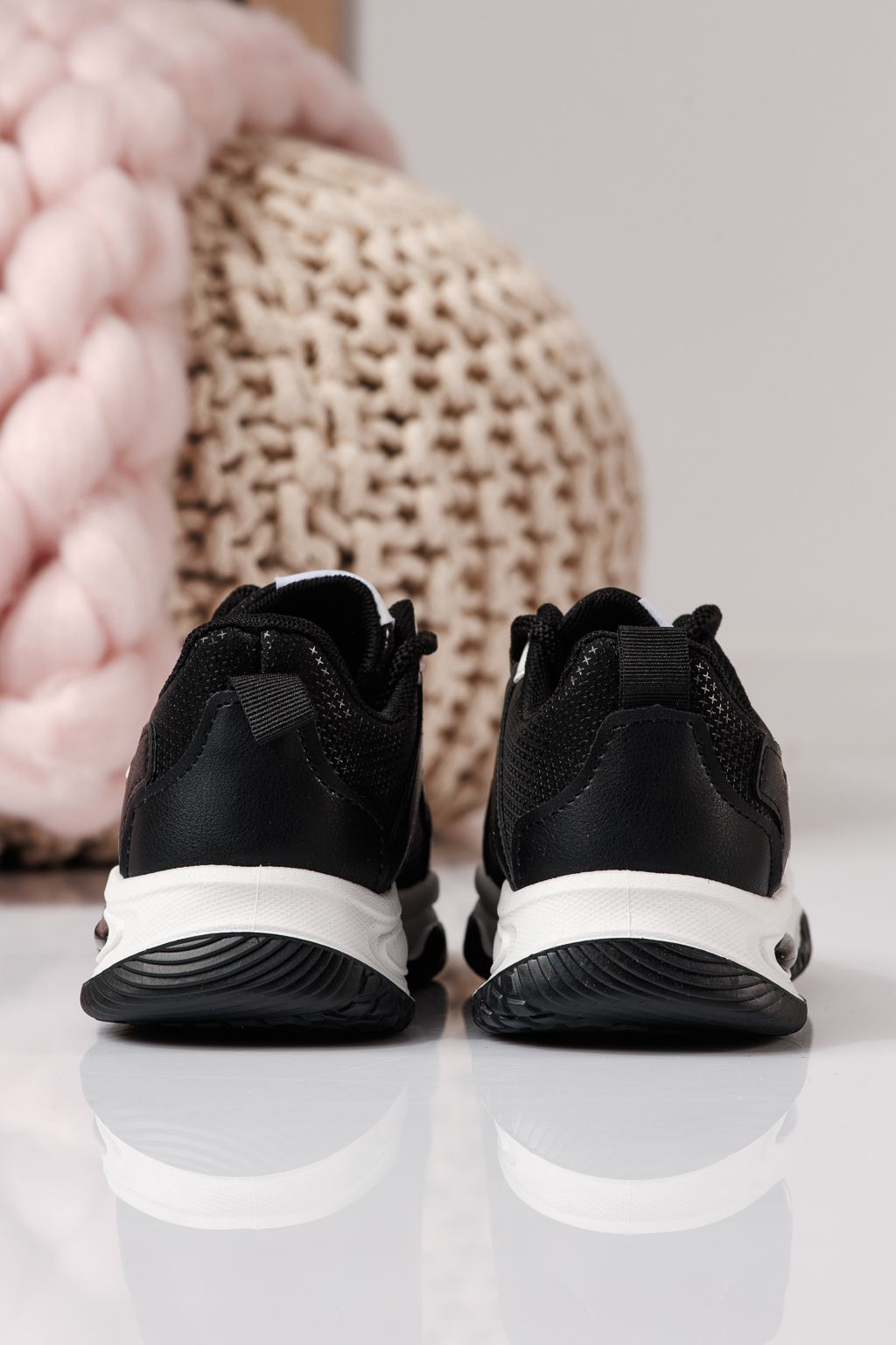 Gyerekcipők fekete öko bőrből készült Calista #24367