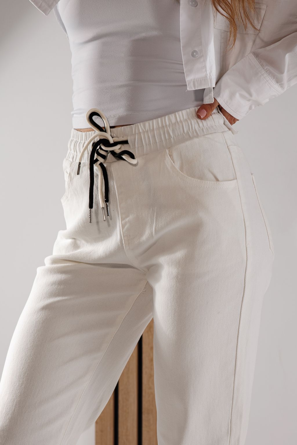 Zoe Krém Női MomFit Farmer #A610