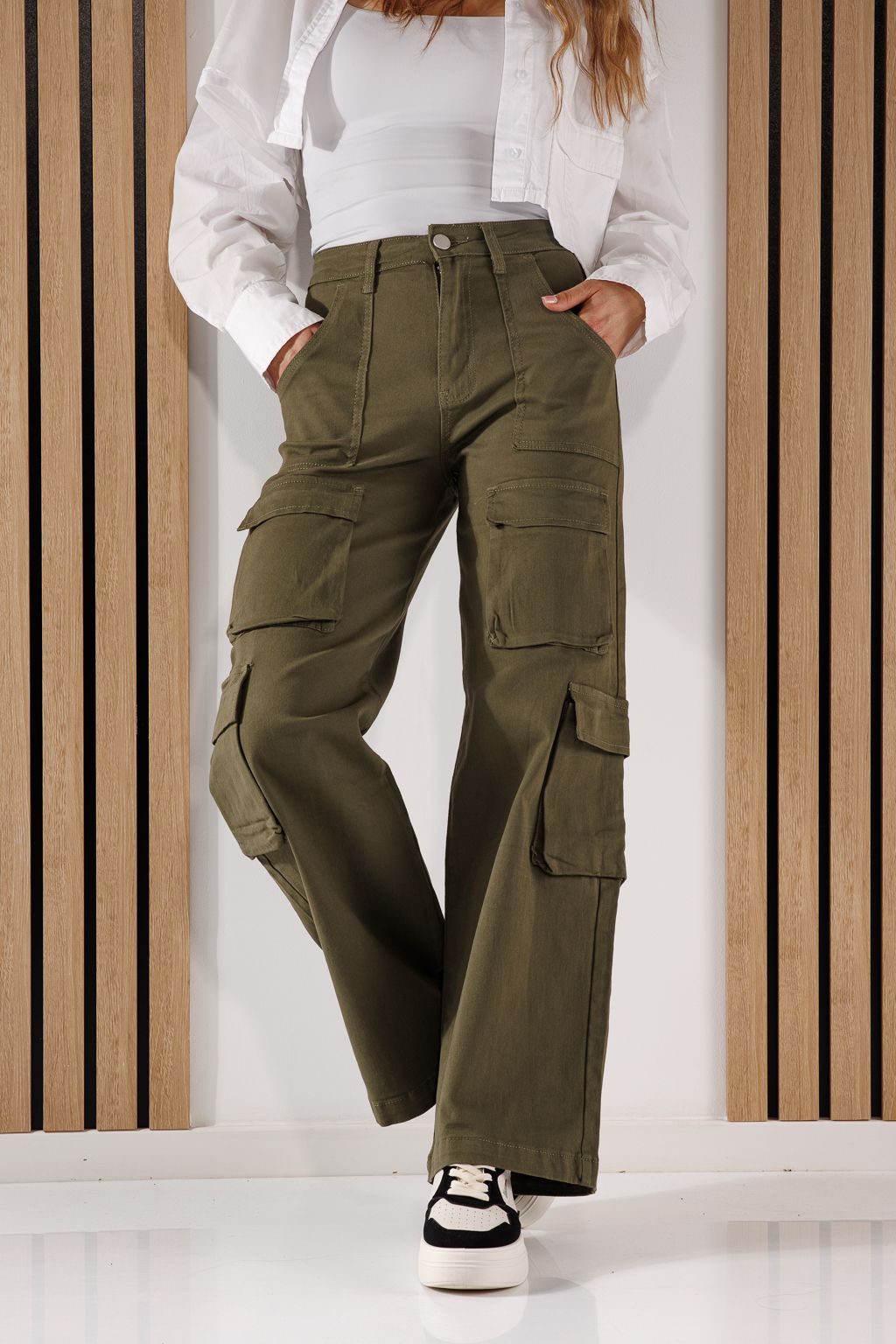 Miki Keki Női Cargo Tipusu Farmer #A642