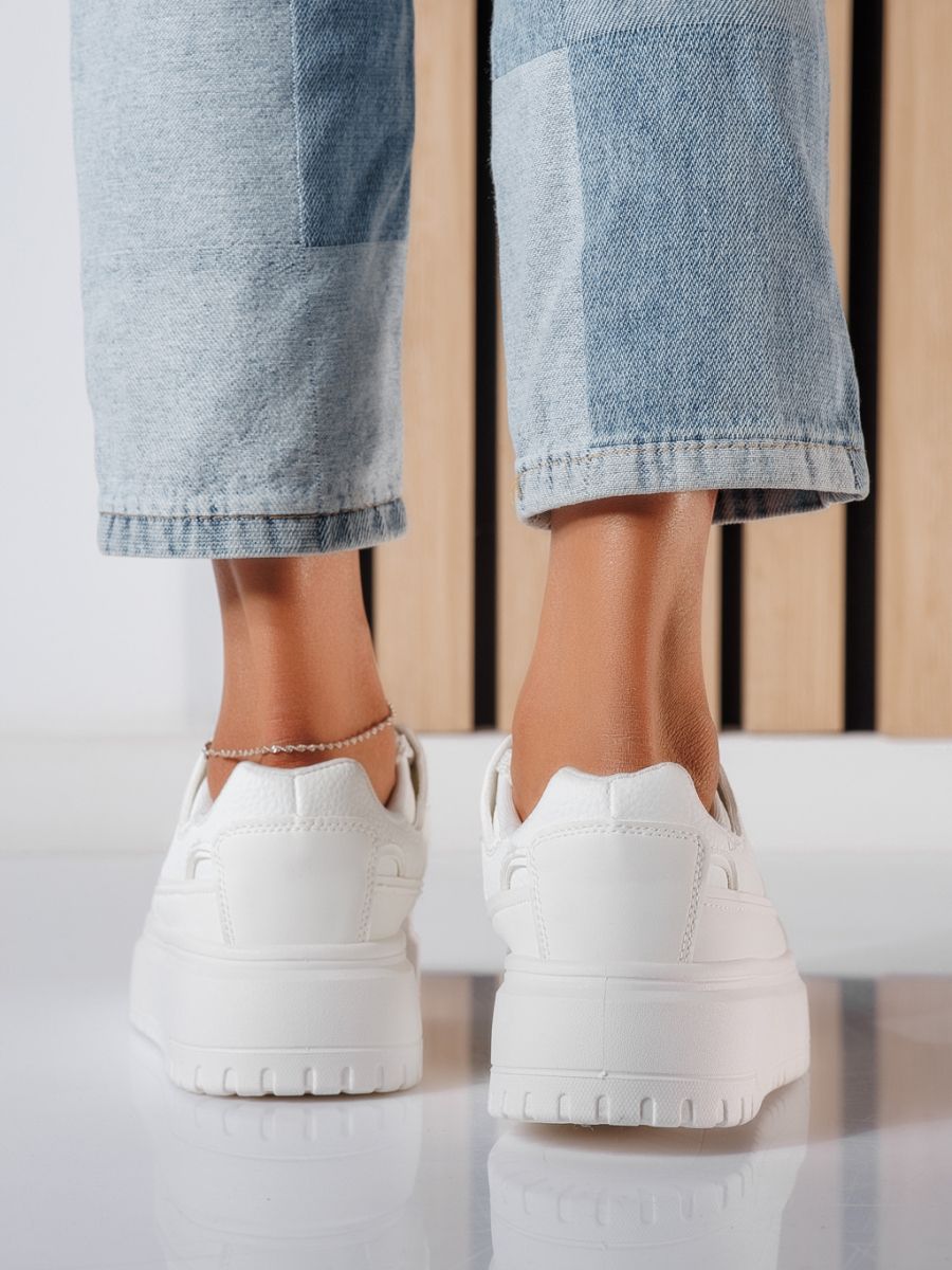 Mavis  Női Sportcipő Fehér Ökológiai Bőrből #24466