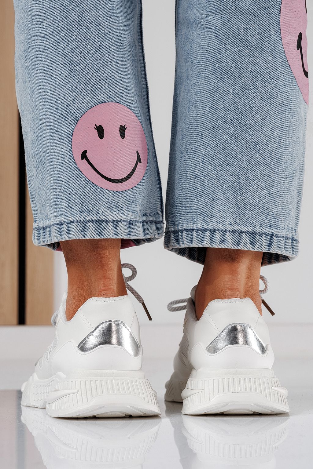 Devi Női Sportcipő Fehér Ökológiai Bőrből #24543