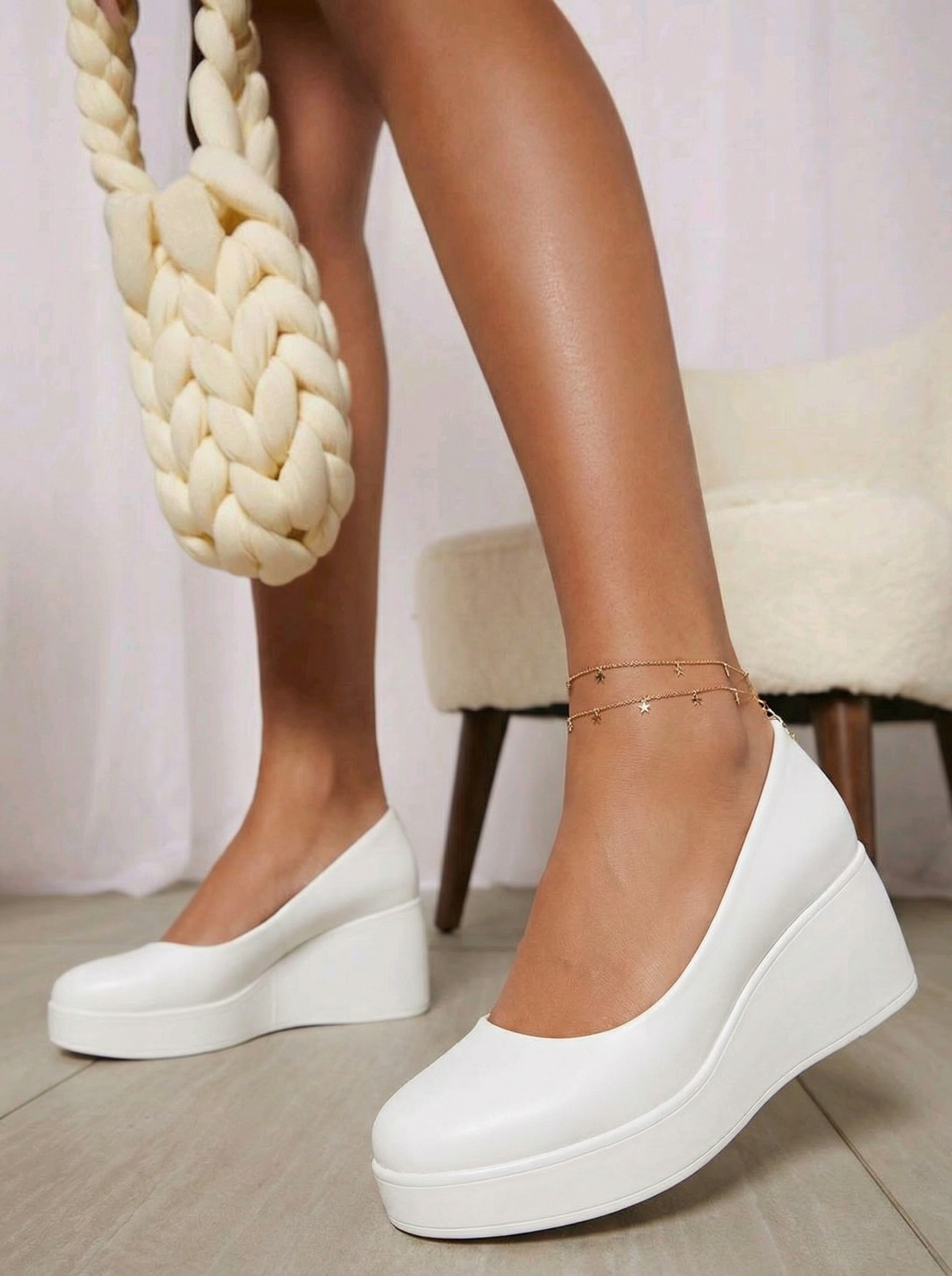 Heaven Fehér Női Alkalmi Cipő #9133