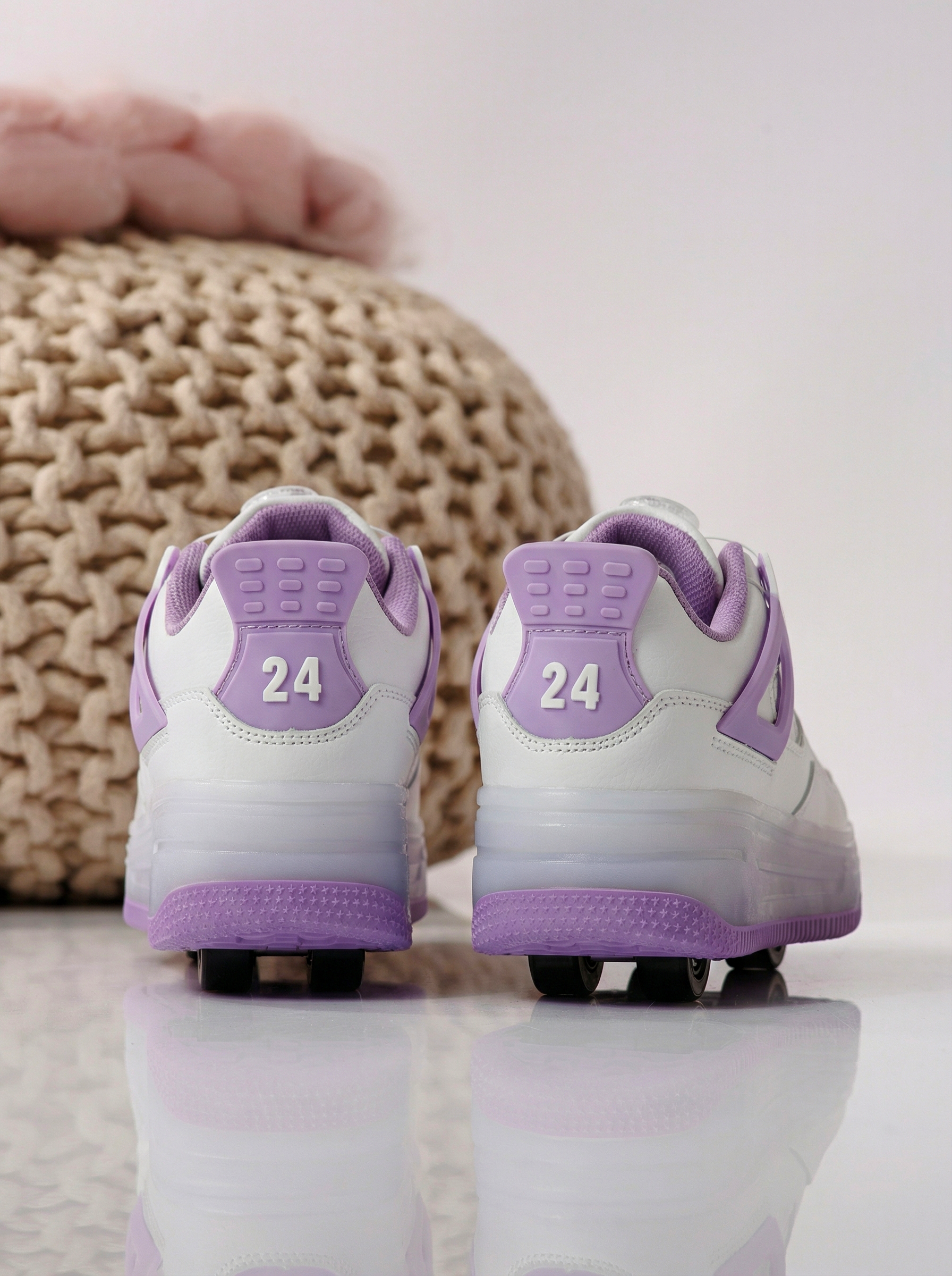 Görkorcsolya mályvaszínű öko bőrből készült Helys2 #24575