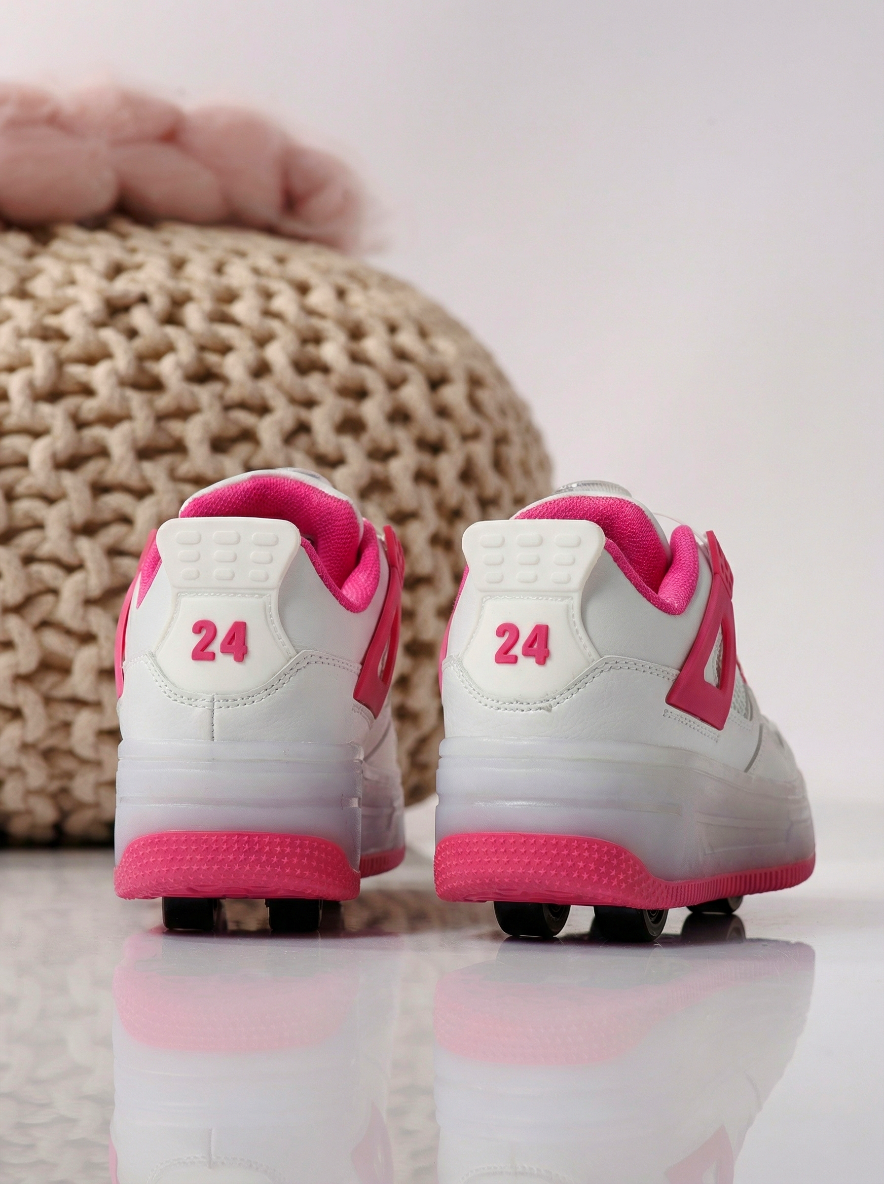 Görkorcsolya rózsaszín öko bőrből készült Helys2 #24576