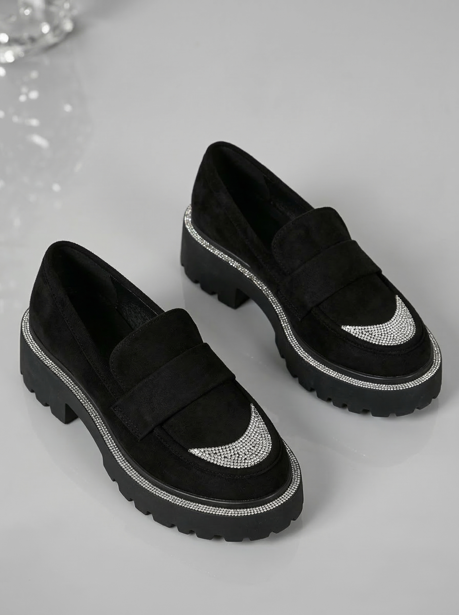 Neo Női Alkalmi Cipő Fekete Ökológiai Bőrből Velúr #18567