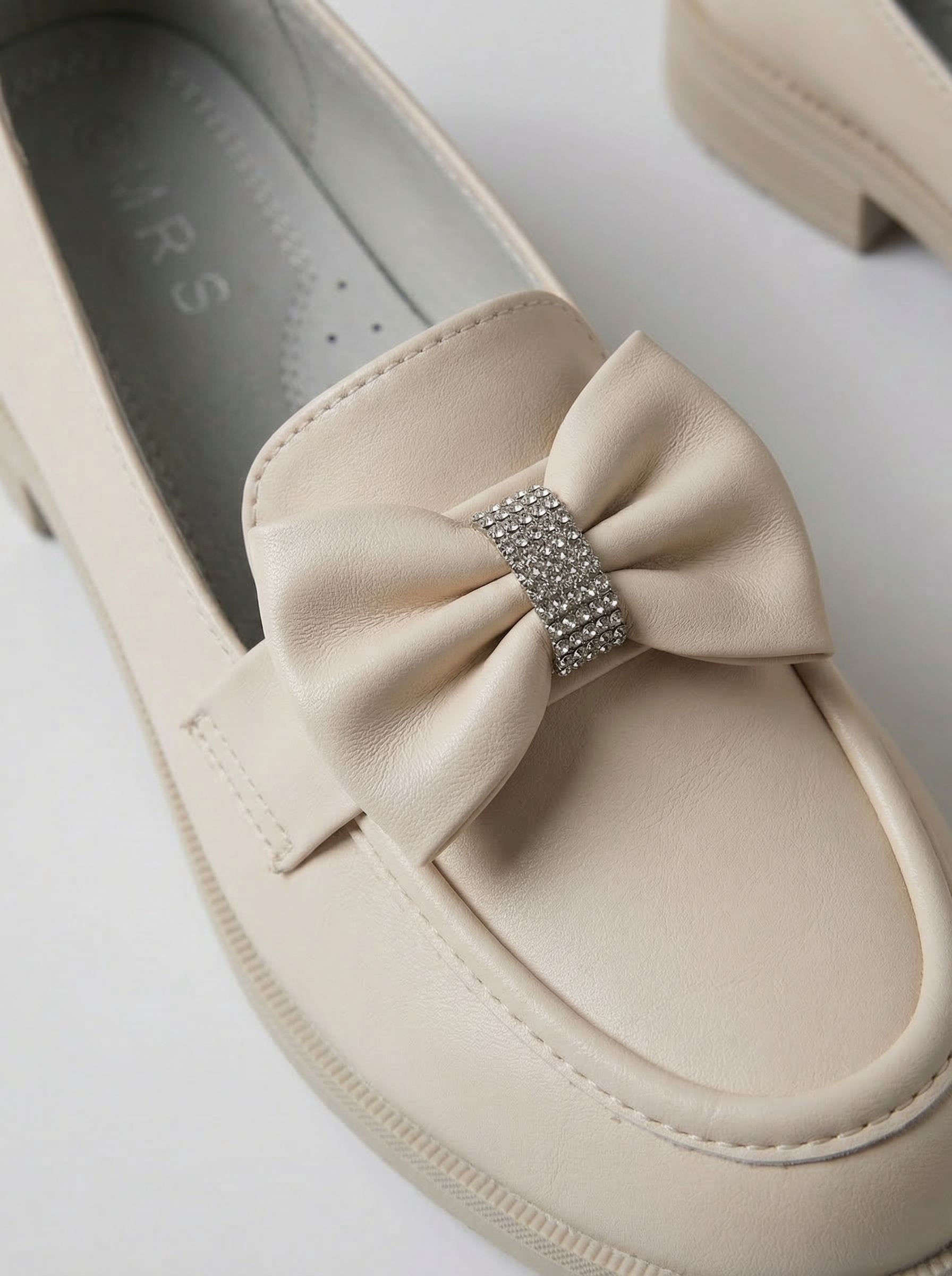 Lány Cipők bézs öko bőrből készült Alda #24615