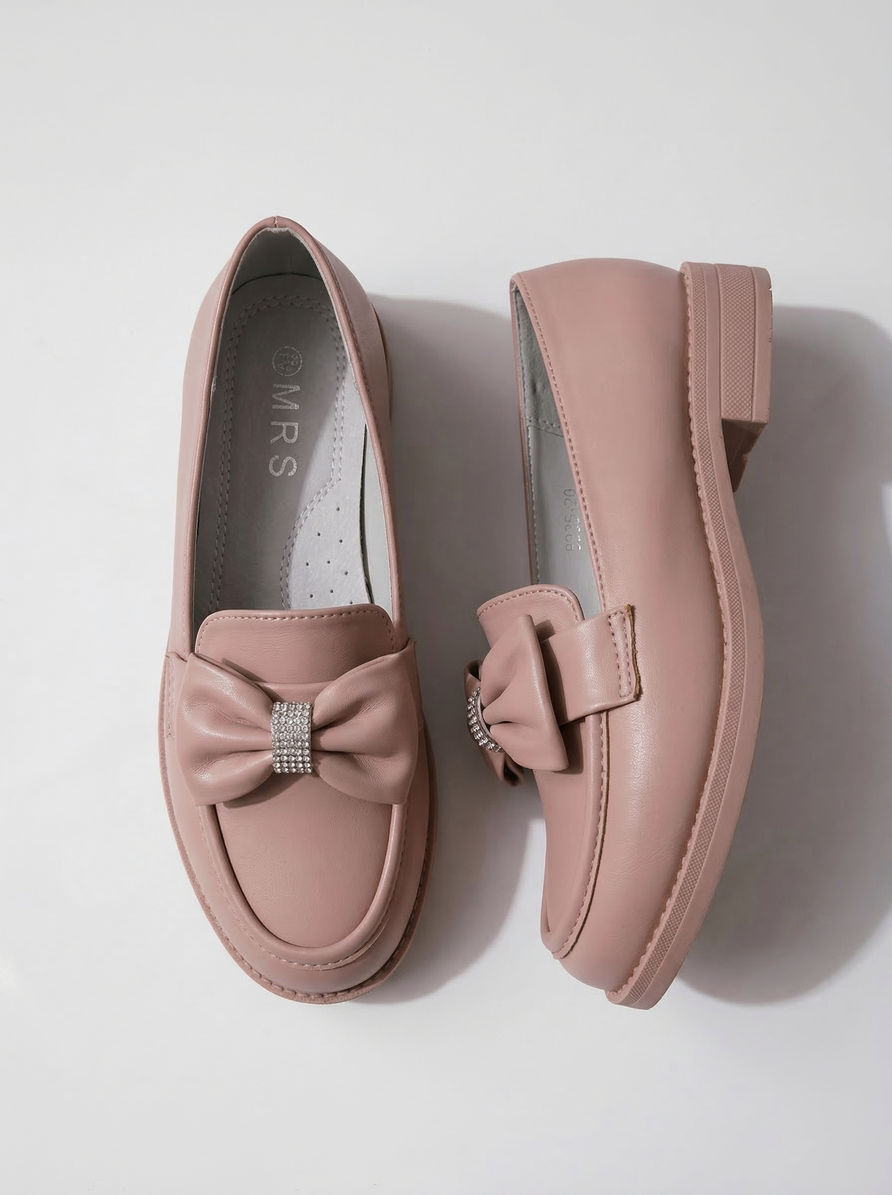 Lány Cipők rózsaszín öko bőrből készült Alda2 #24621