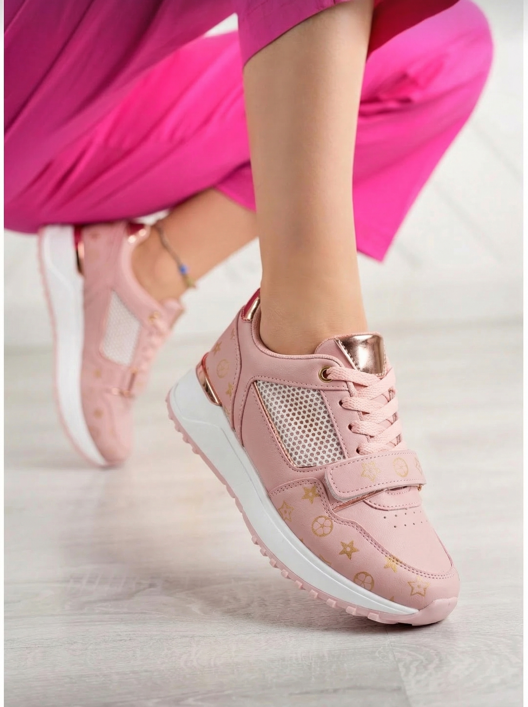 Finn Női Rózsaszín Sportcipő #13713