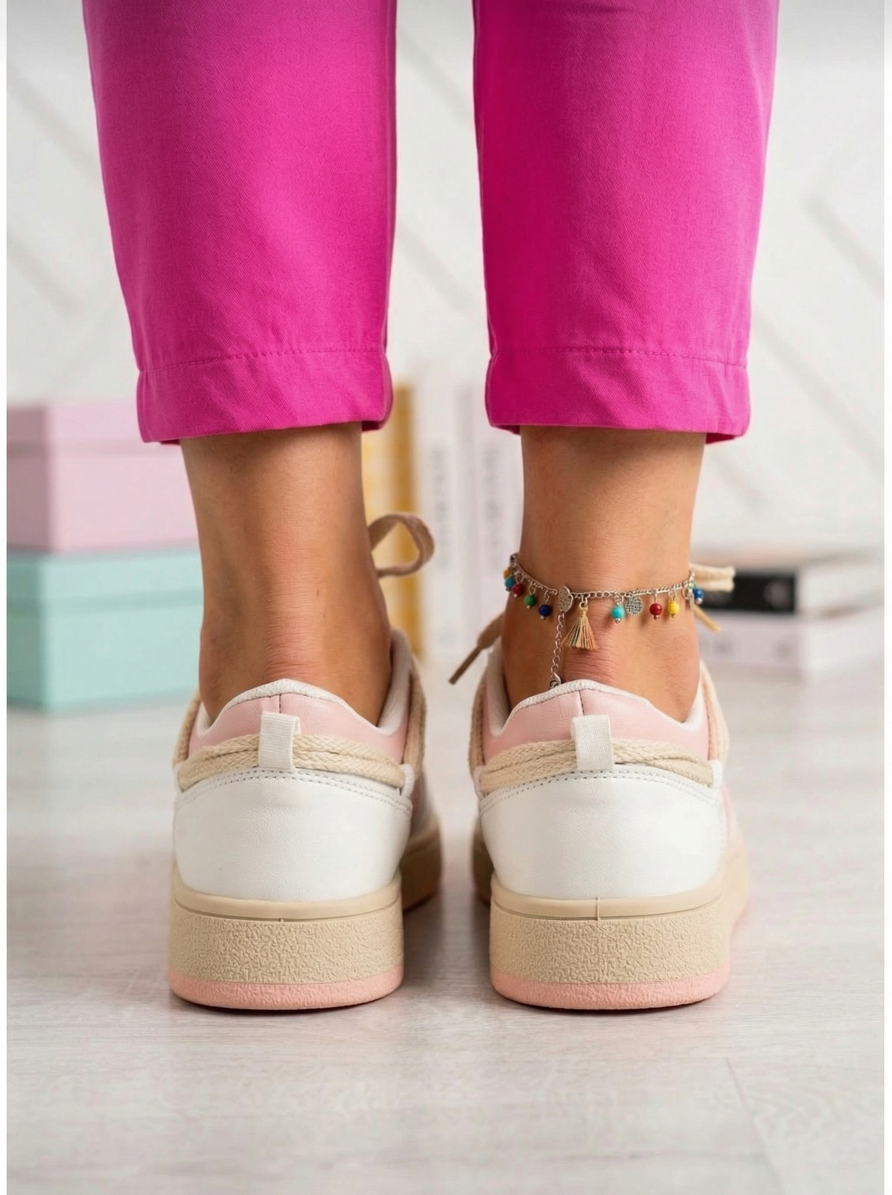 Sir Női Rózsaszín Sportcipő #9586