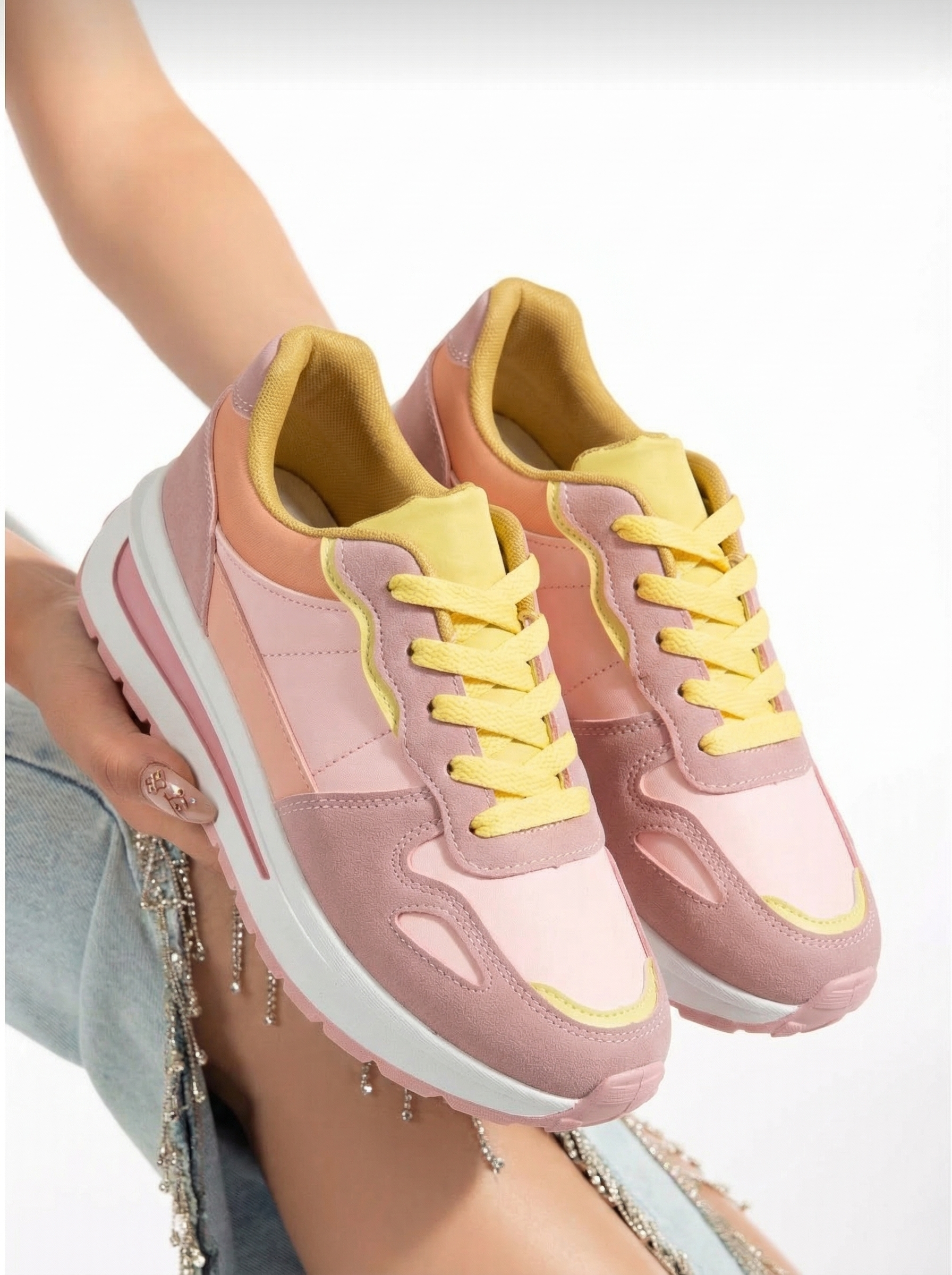 Down Női Rózsaszín Sportcipő #13758