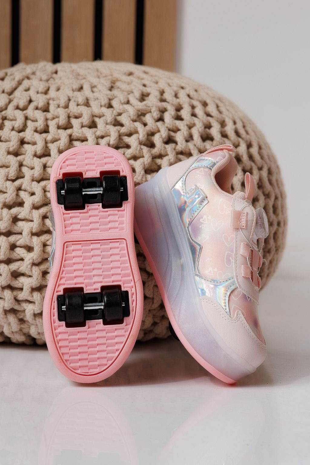 Görkorcsolya rózsaszín textil anyagból készült Helys3 #24869