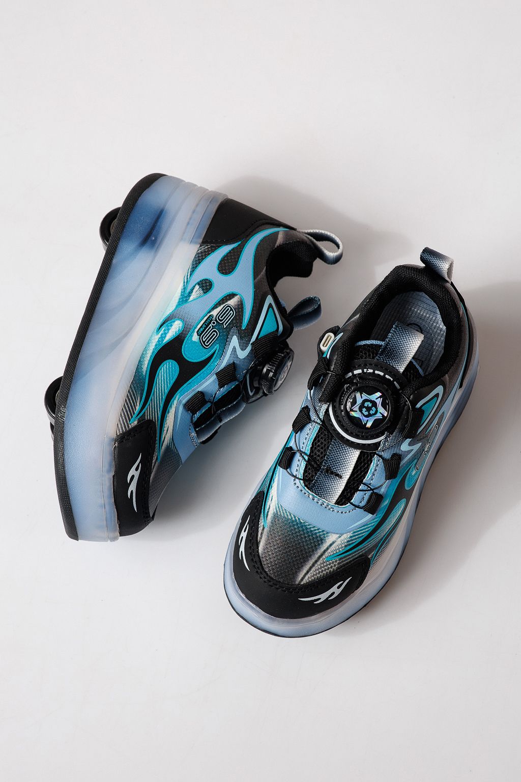 Görkorcsolya kék textil anyagból készült Helys3 #24867