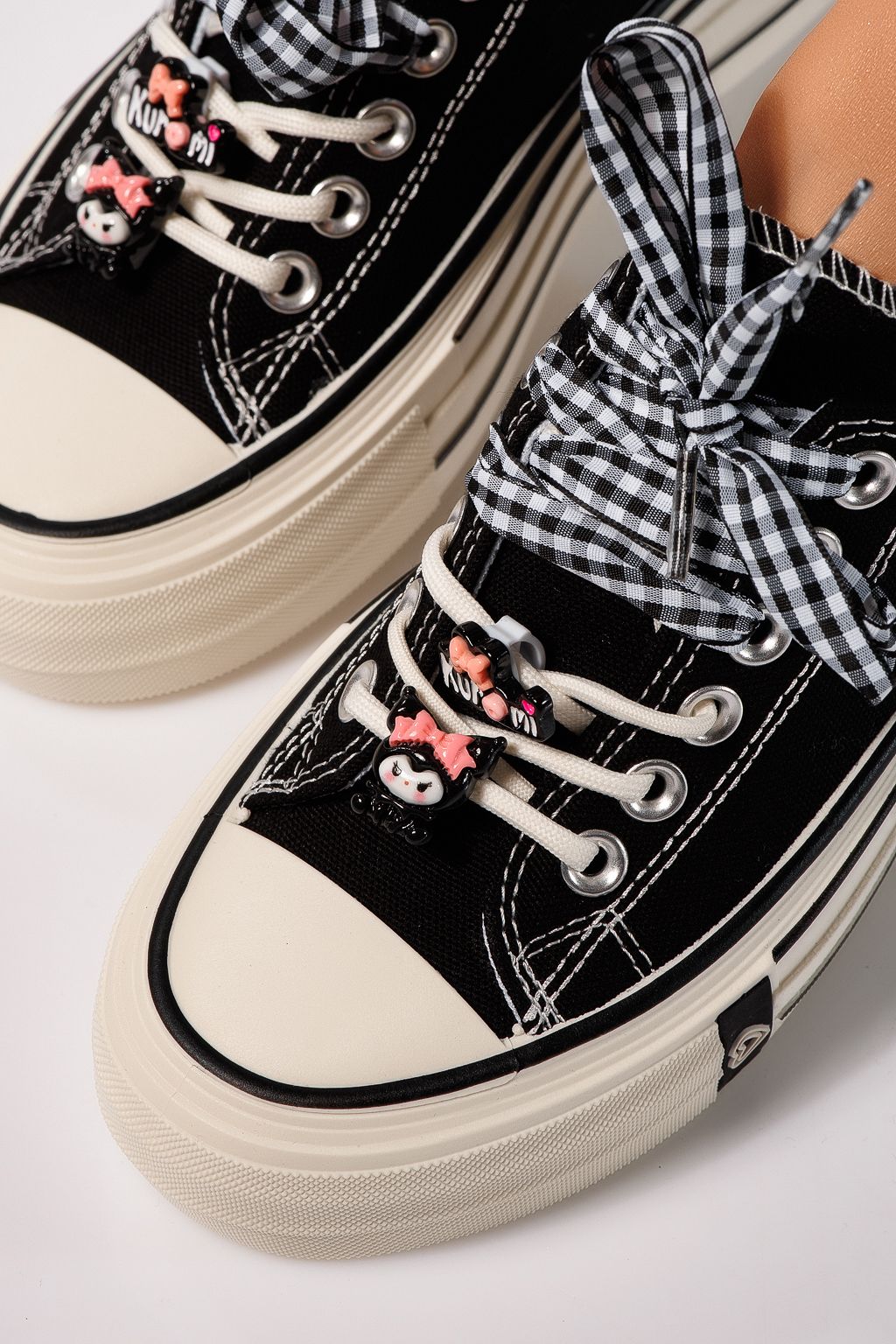 Női fekete Amelia textil tornacipő #25236