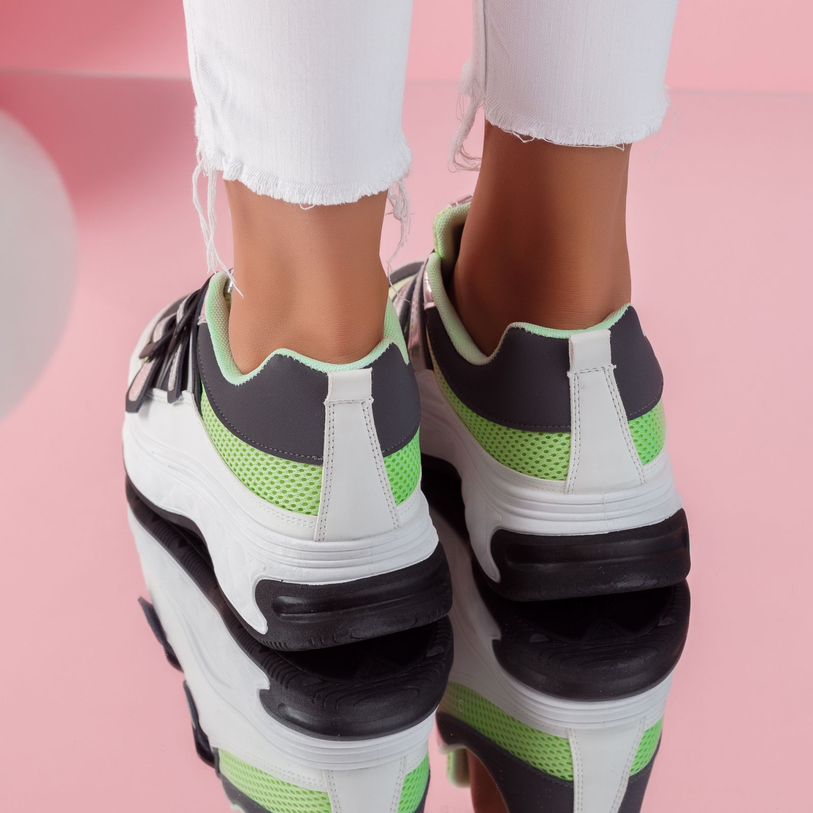 Дамски спортни обувки Juliette зелено #4983M