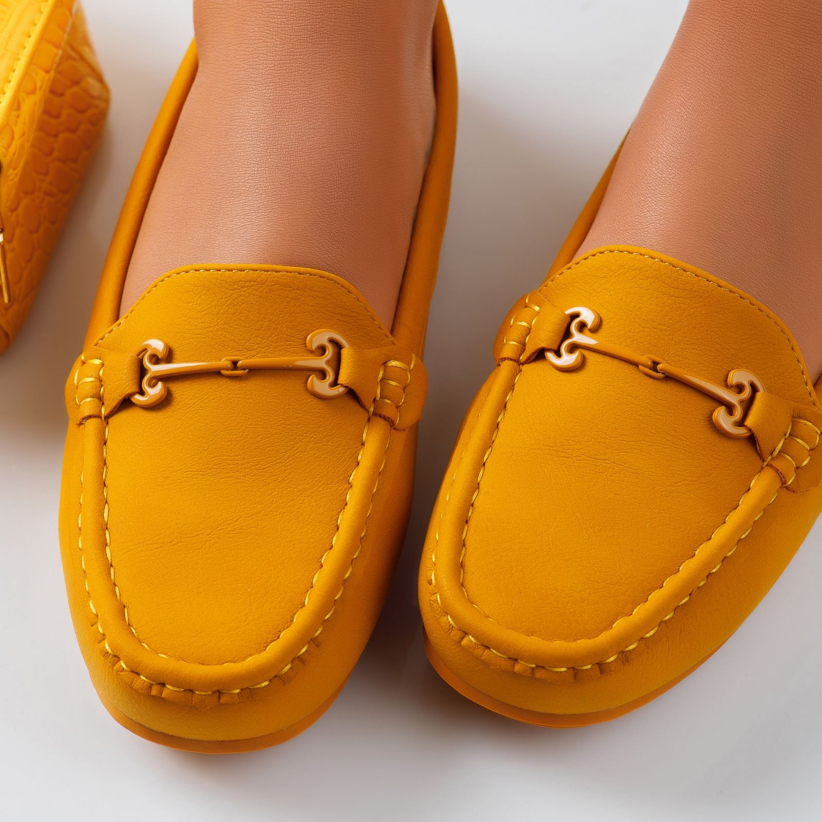 Alkalmi cipő sárga Saylor #5362M