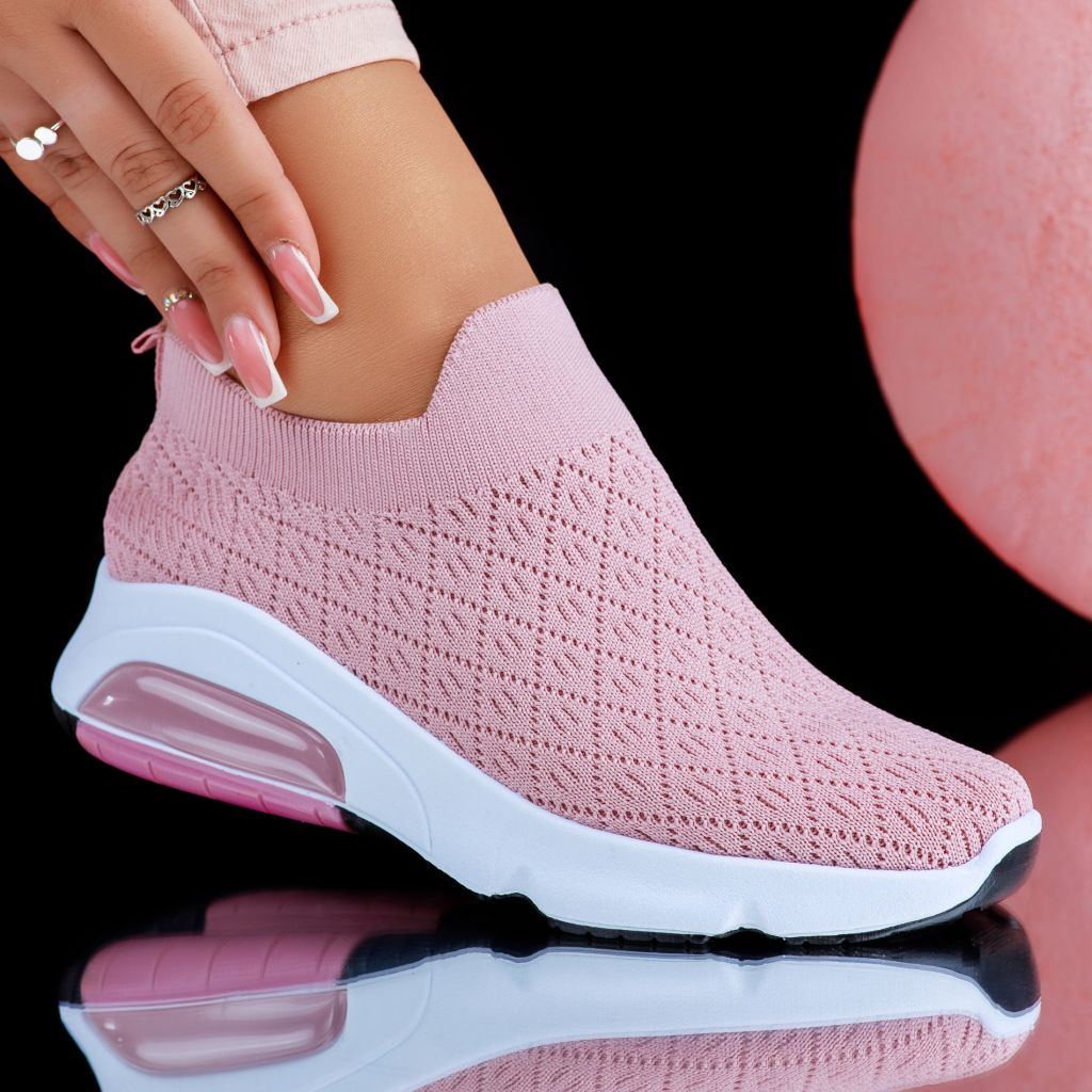 Дамски спортни обувки Amira розово #6868M
