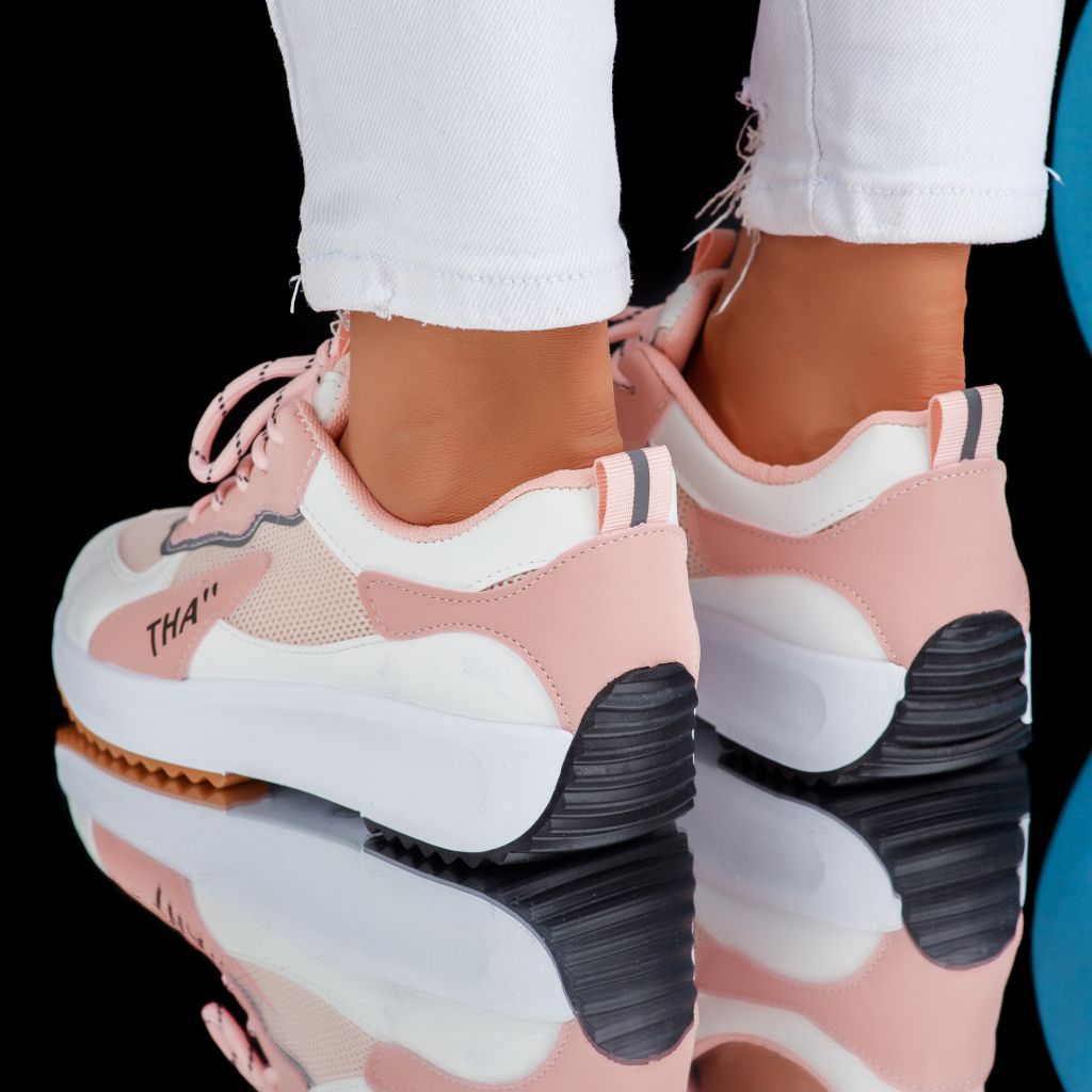 Дамски спортни обувки Draga розово #6893M