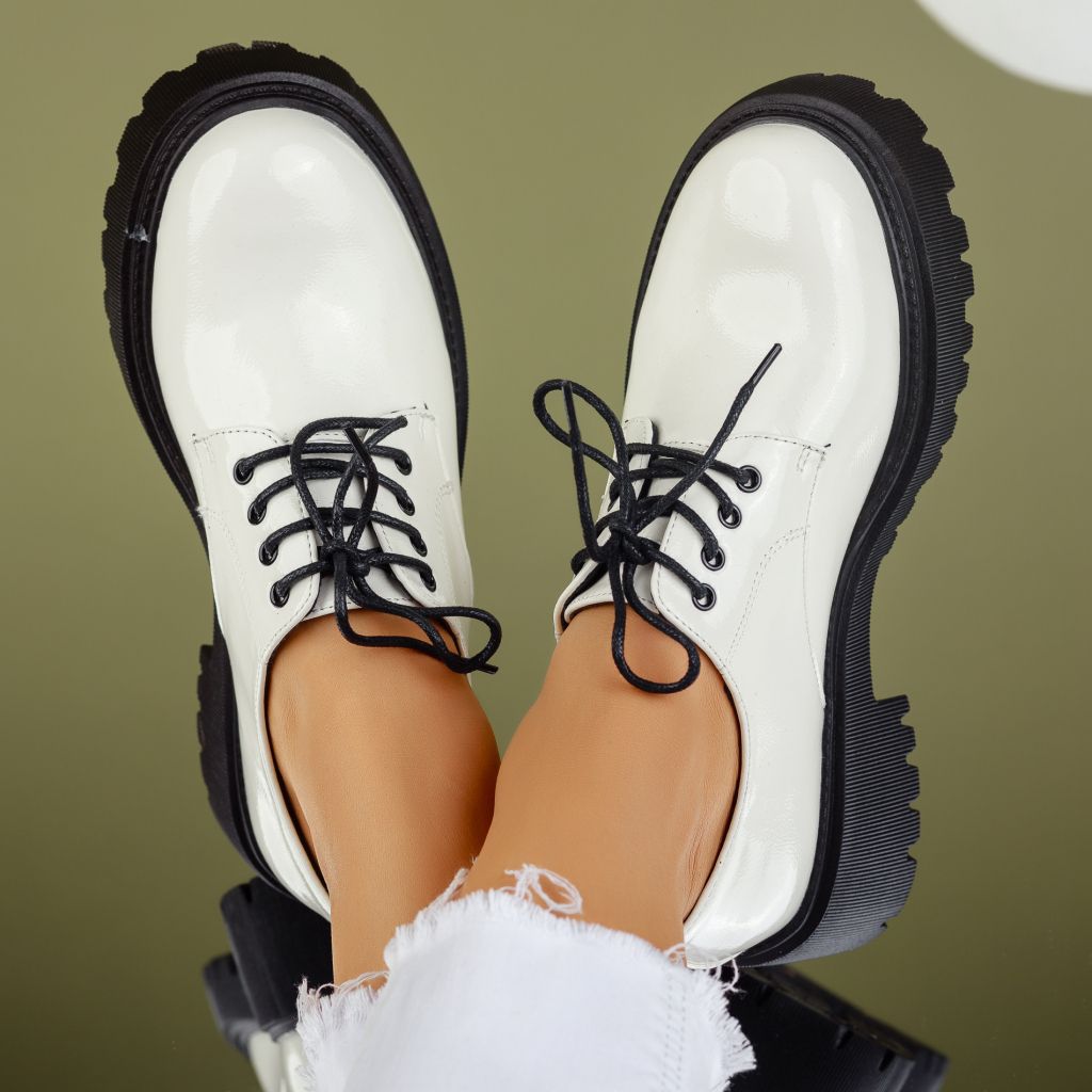 Alkalmi cipő Fehér Eda2 #7204M