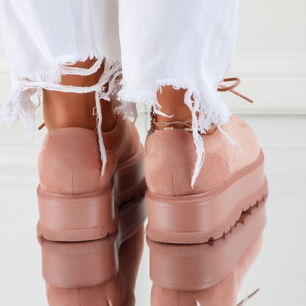Alkalmi cipő Rózsaszín Cassie #7378M