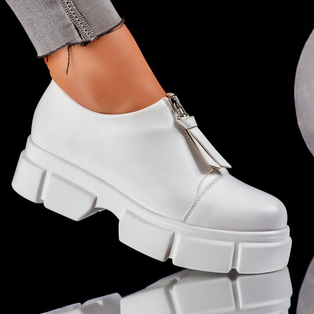 Alkalmi cipő Fehér Blanca #7371M